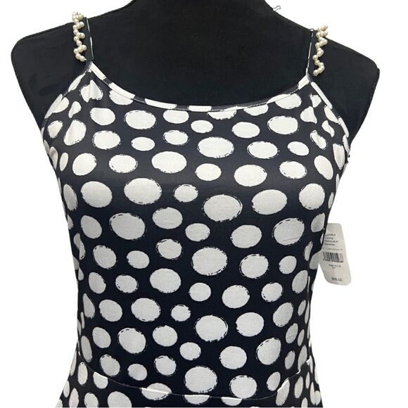 Lili Sidonio Polka Dot Mini Fit Flare Dress - Picture 4 of 10